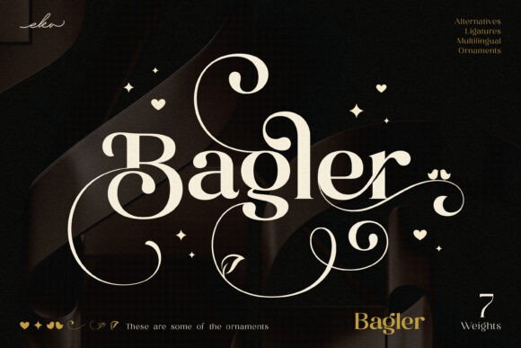 Bagler: The Elegant Serif Font for Standout Branding