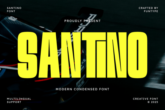Discover Santino: A Bold Sans Serif for Makers and Creators