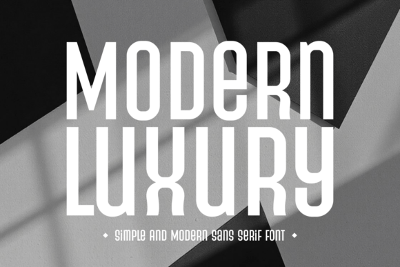 Embrace Elegance with Modern Luxury Font