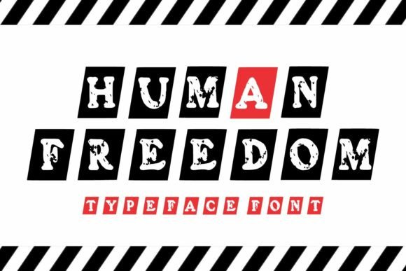 Enhance Your Brand with Human Freedom Font