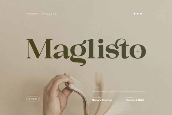 Enhance Your Brand with Maglisto, the Elegant Serif Font
