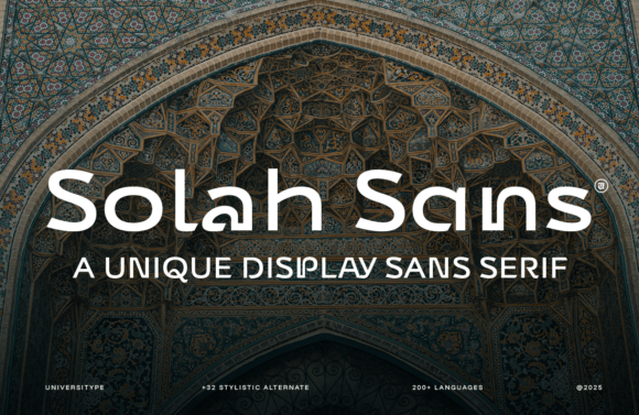 Enhance Your Brand with Ut Solah Sans: A Versatile Typeface