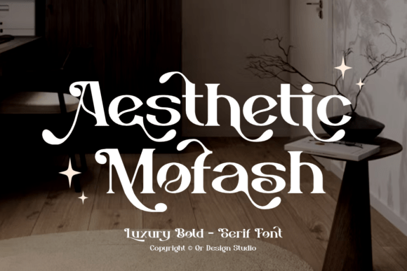 Enhance Your Craft with Aesthetic Mofash Font