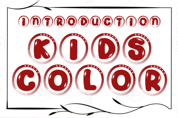 Enhance Your Editorial Design with Kids Color Font