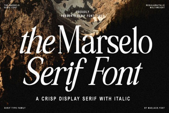 Evaluating The Marselo Serif for Design Projects