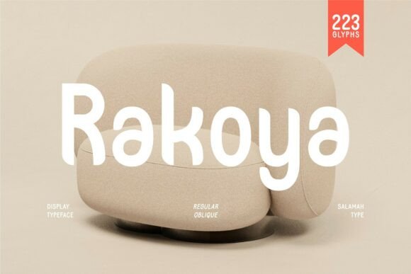 Exploring Rakoya: A Minimalist Sans Serif for Branding