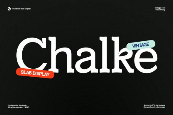 Master Web Design with Gc Chalke, a Refined Slab Serif Font