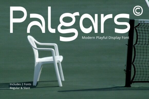 Palgars: A Modern and Playful Font for Your Brand