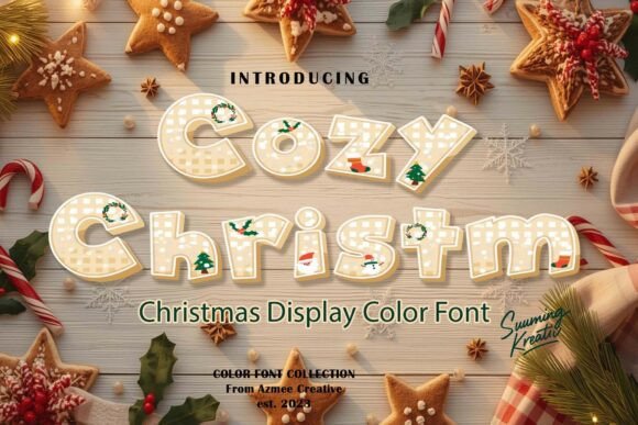 Transform Your Brand with Cozychristm: A Charming Christmas Font