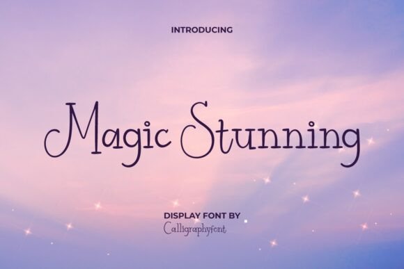 Transform Your Brand with Magic Stunning Font