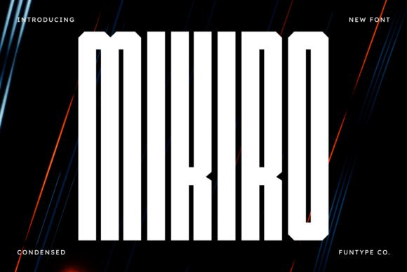Transform Your Brand with Mikiro: A Bold Sans Serif Font