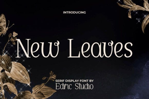 Transform Your Brand with New Leaves Font