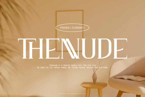 Transform Your Brand with Thennude: A Sleek Display Font