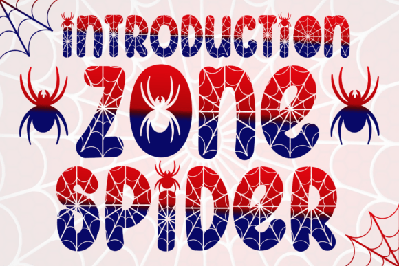 Zone Spider: A Spooky and Energetic Display Font for Editorial Design